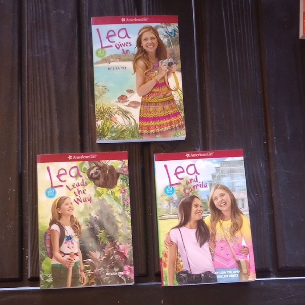 American Girl Lea Book Set